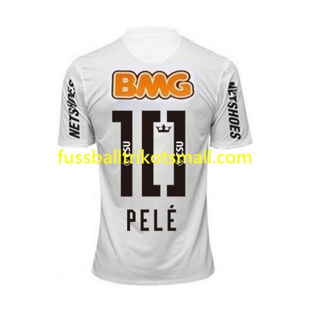 Fußballtrikots Santos PELE 10 Retro 2011-2012 Kurzarm Heimtrikotsatz kaufen